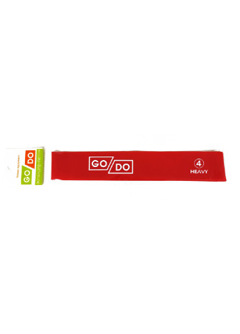 Резинка для фітнесу GoDo # 4 (15 кг) (гумова петля, латексна стрічка опору, кільце для йоги на ноги) EasyFit (241214956)