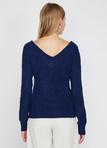 Темно-синій демісезонний пуловер пуловер KOTON