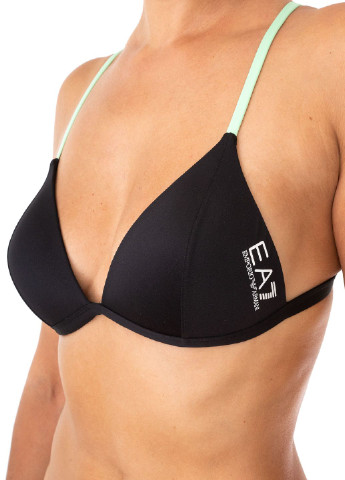 Черный летний купальник ARMANI EA7