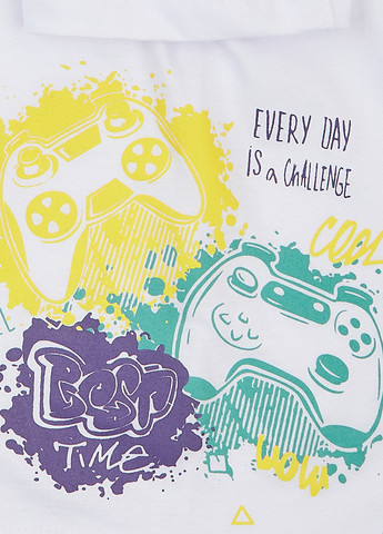 Белая летняя футболка dexter's