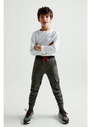 Хакі осінні кросівки для хлопчика Zara