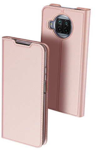 Чехол-книжка с карманом для визиток для Xiaomi Mi 10T Lite / Redmi Note 9 Pro 5G Rose Gold (is_00000041893_1) Dux Ducis (237824701)