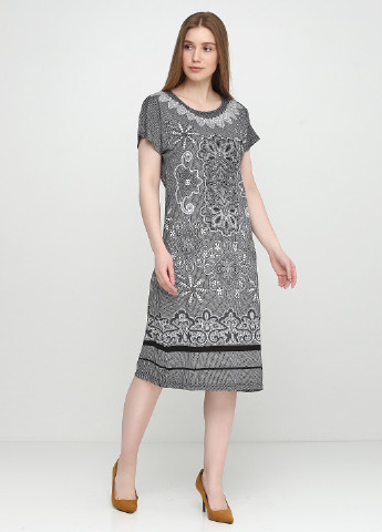 Женское летнее Платье COCOON с абстрактным узором