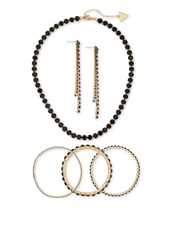 Комплект украшений (колье, серьги, 3 браслета) Guess (321869841)