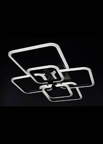 Люстра стельова LED з пультом A2503 / 2 + 2 + 2-bk Чорний 12х59х80 см. Handmade (234540209)