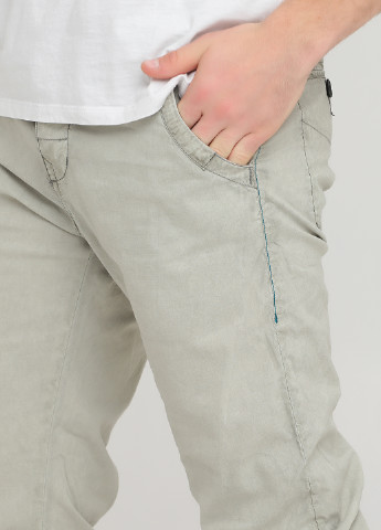 Светло-серые кэжуал демисезонные чиносы брюки Cast Iron