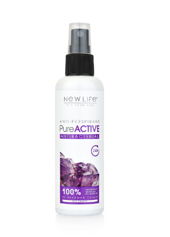 Лосьйон-дезодорант для жінок Pure Active Antibacterial 100 ml New LIFE (252410746)