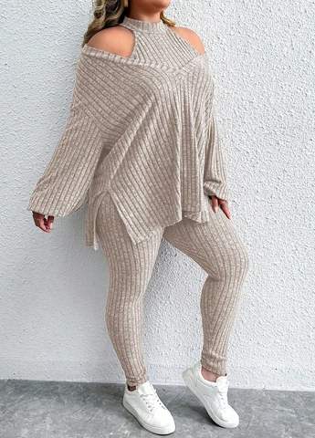 Костюм (лонгслив, леггинсы) SHEIN (311677009)