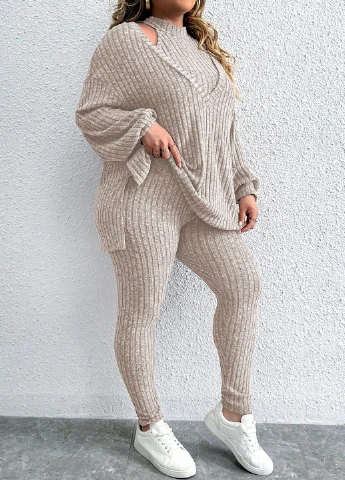 Костюм (лонгслив, леггинсы) SHEIN (311677009)