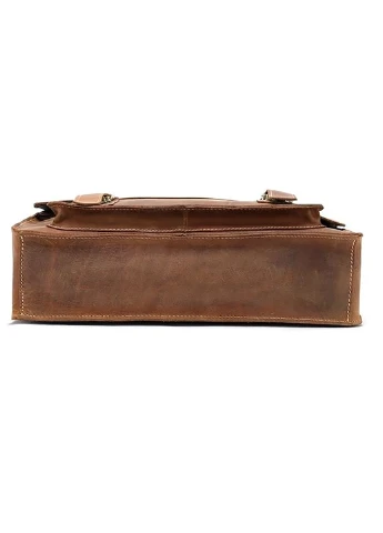 Чоловіча шкіряна сумка 33,5х26,5х7,5 см Vintage (229459529)