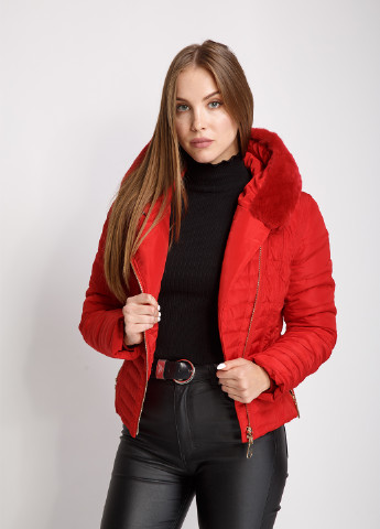 Красная зимняя куртка Borth