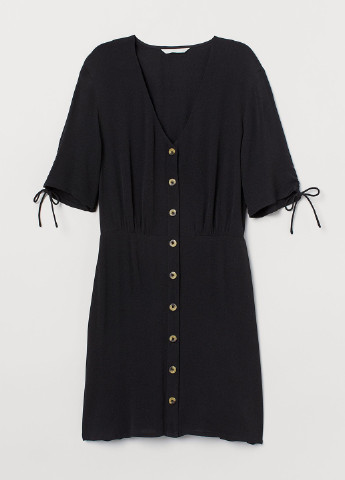 Чорна кежуал сукня сорочка H&M