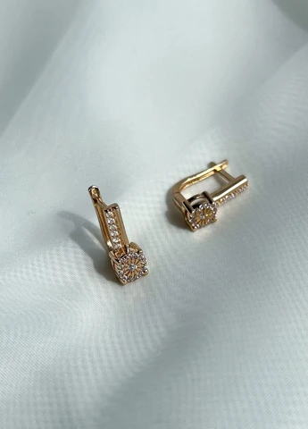 Сережки Golden Flame (259063960)