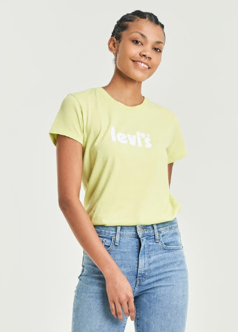 Салатова літня футболка Levi's