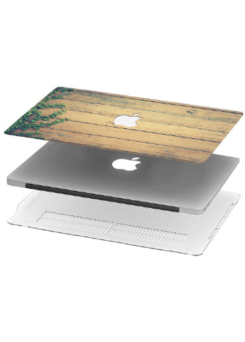 Чехол пластиковый для Apple MacBook Pro 15 A1707 / A1990 Дерево (Wood) (9649-1909) MobiPrint (218528590)