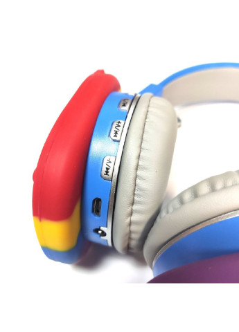 Дитячі бездротові навушники Pop It єдиноріг з Bluetooth (473283-Prob) Сині Unbranded (254294101)
