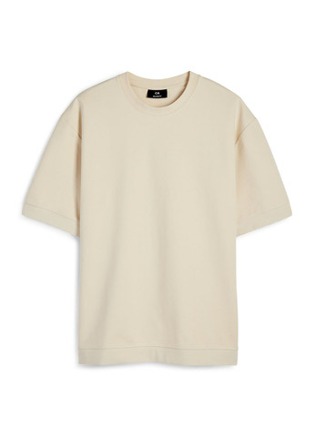 Светло-бежевая футболка C&A