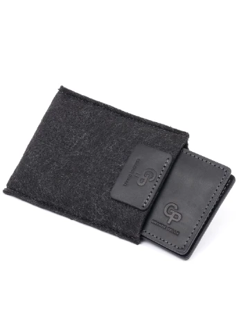 Мужской кожаный кошелек 12х8х1 см Grande Pelle (229460290)