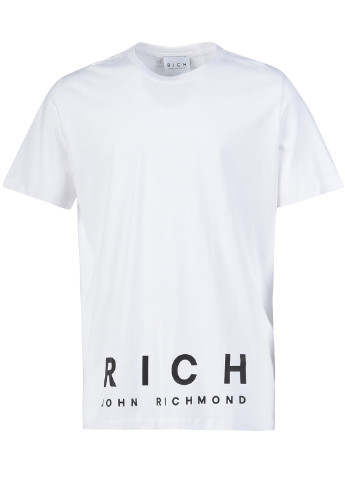 Біла футболка John Richmond