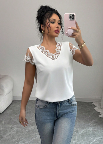 Біла блуза SHEIN