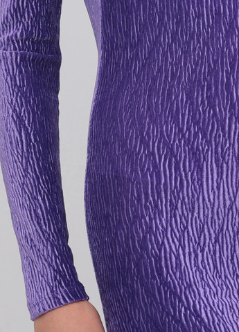 Фиолетовое кэжуал платье платье-водолазка H&M однотонное