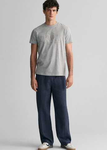 Сіра футболка Gant