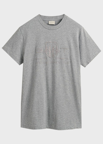 Сіра футболка Gant