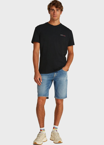 Чорна футболка Tommy Jeans