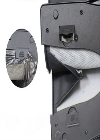 Подвесной органайзер автомобильный сумка для мусора на спинку автокресла (56230142) Черный Francesco Marconi (205436419)