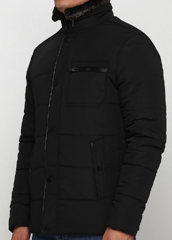 Чорна зимня куртка Man's Wear