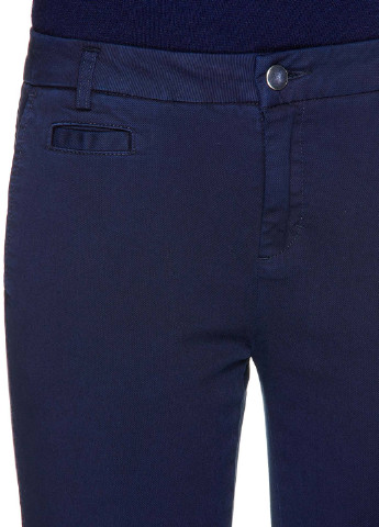 Темно-синие кэжуал демисезонные брюки United Colors of Benetton
