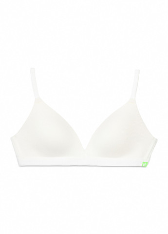 Молочный бралетт бюстгальтер Hi&Bye без косточек хлопок