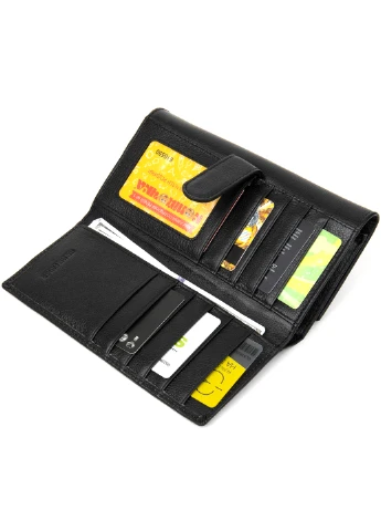 Жіночий шкіряний гаманець 19х10х3 см st leather (252128668)
