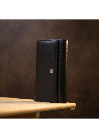 Жіночий шкіряний гаманець 19х10х3 см st leather (252128668)
