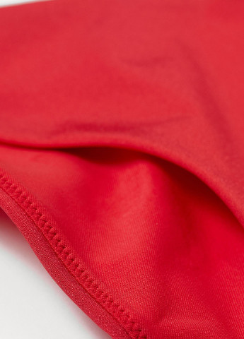 Красные купальные трусики однотонные H&M