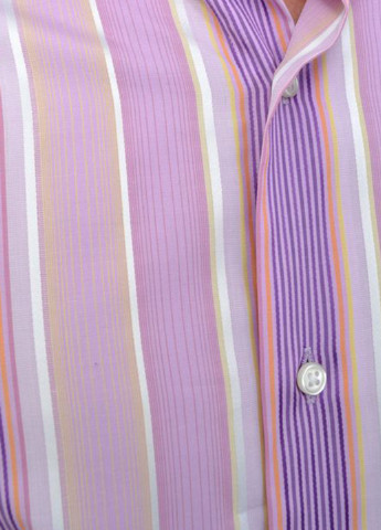 Розовая кэжуал рубашка в полоску Framzoni