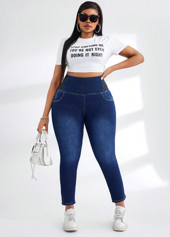 Джинси SHEIN - (342411664)