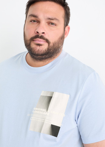 Голубая футболка C&A