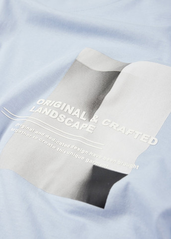 Голубая футболка C&A