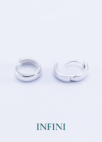 Сережки срібні Infini кольца (250152994)
