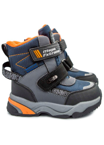 Термочоботи, зимове ззуття на дві липучки, чоботи, черевики для хлопчика, Tom.M р.22-27 Том.М (255066560)