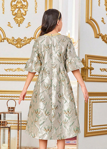 Комбинированное платье SHEIN (316734189)