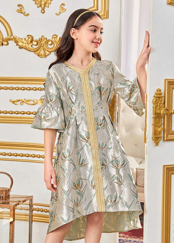 Комбинированное платье SHEIN (316734189)