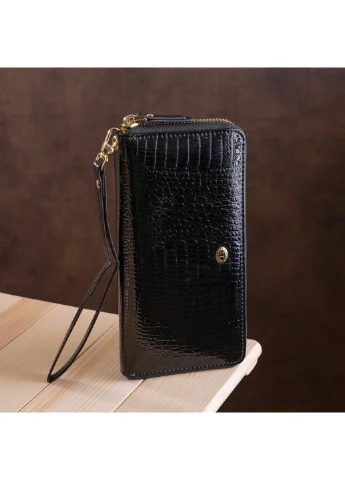 Жіночий шкіряний гаманець 19,5х10х2 см st leather (252132173)