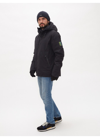 Чорна зимня куртка зимова heikki Huppa