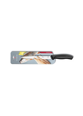 Кухонный нож SwissClassic Filleting Flex 20 см Black (6.8713.20B) Victorinox (254069107)
