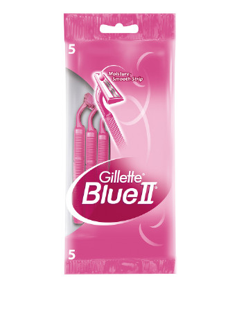 Бритва одноразовая Blue 2 (5 шт.) Gillette (17071753)