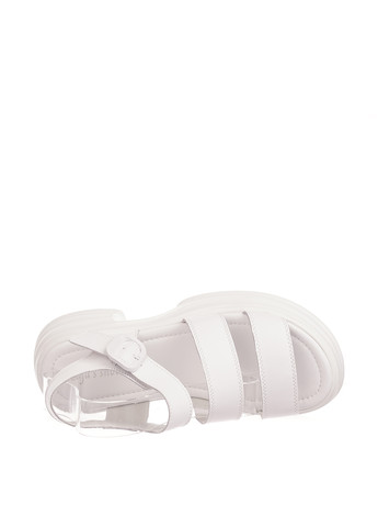 Белые босоножки Zojas Shoes с ремешком