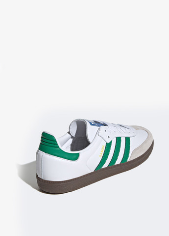 Белые летние кроссовки adidas SAMBA OG