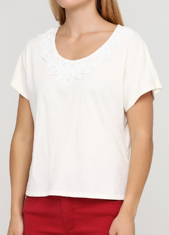 Молочная летняя футболка Ralph Lauren